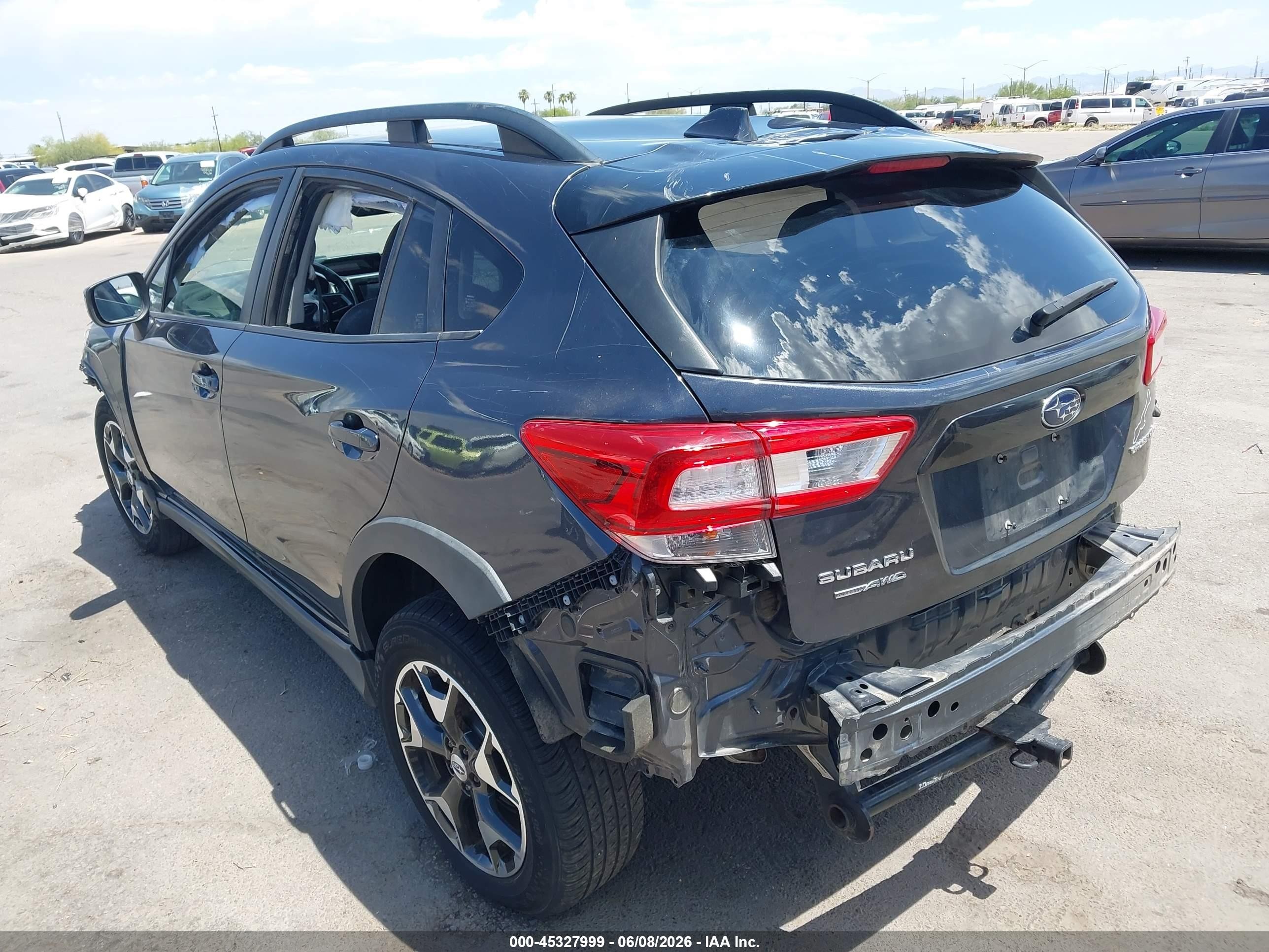 2018 Subaru Crosstrek 2.0i Premium Blue vin: JF2GTABC4JH241700
