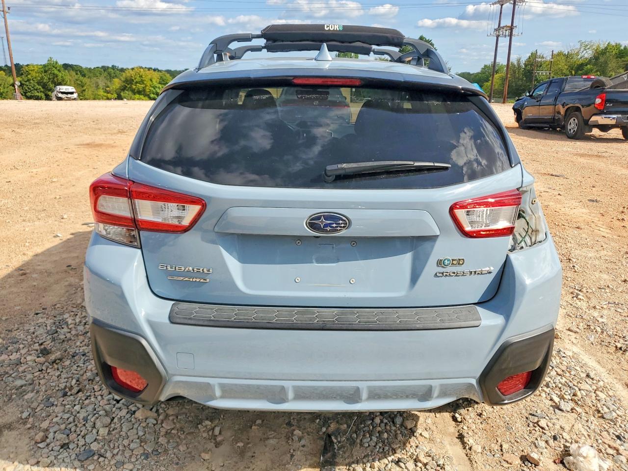 2018 Subaru Crosstrek Premium Blue vin: JF2GTABC4JH318226