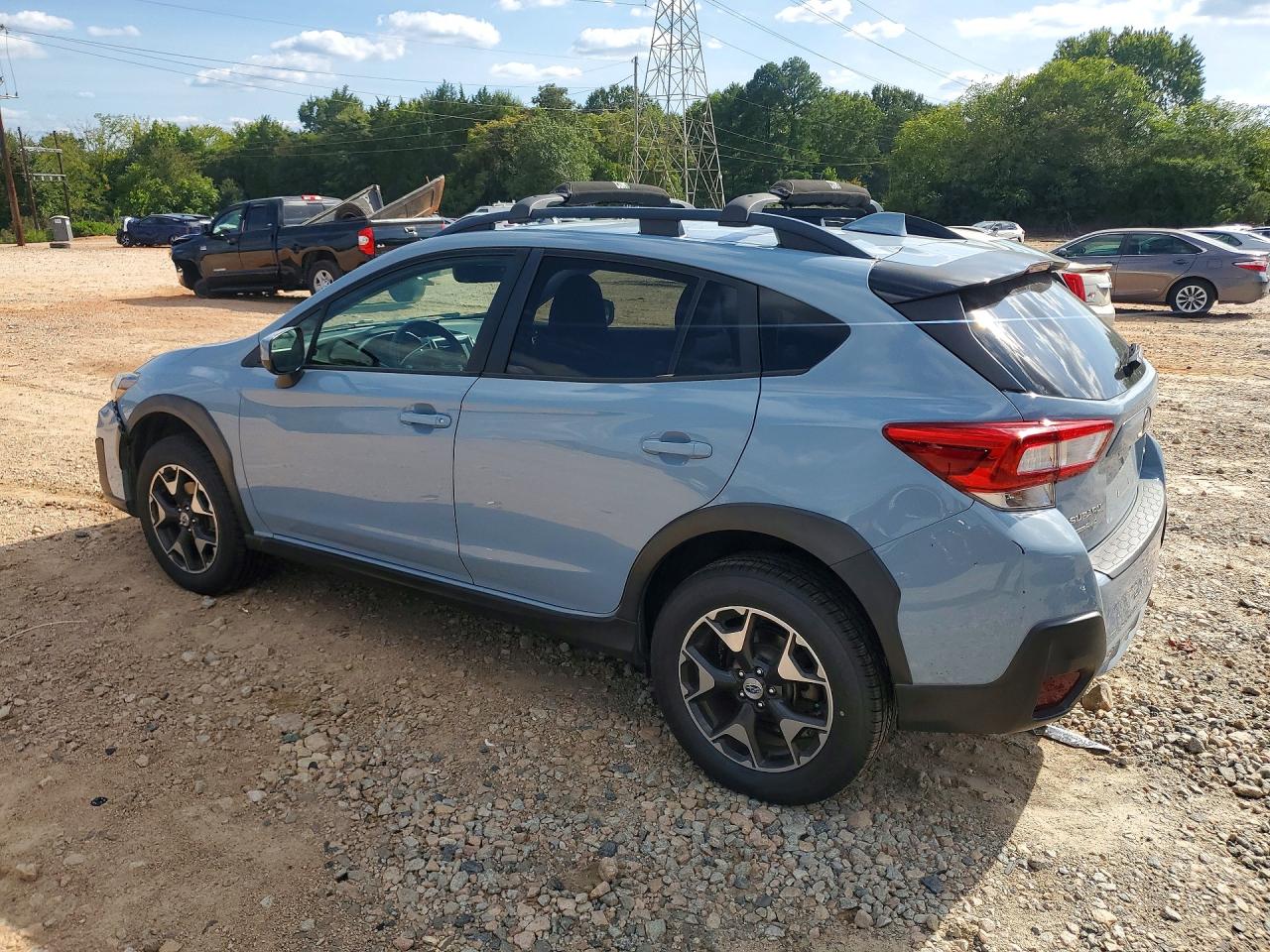 2018 Subaru Crosstrek Premium Blue vin: JF2GTABC4JH318226