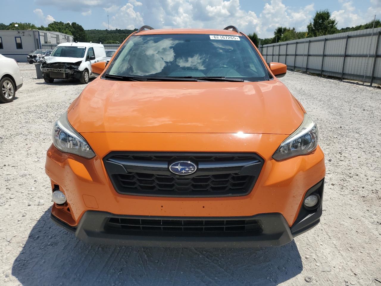 2018 Subaru Crosstrek Premium   Orange vin: JF2GTABC5JH305727