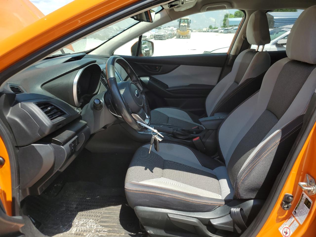 2018 Subaru Crosstrek Premium   Orange vin: JF2GTABC5JH305727