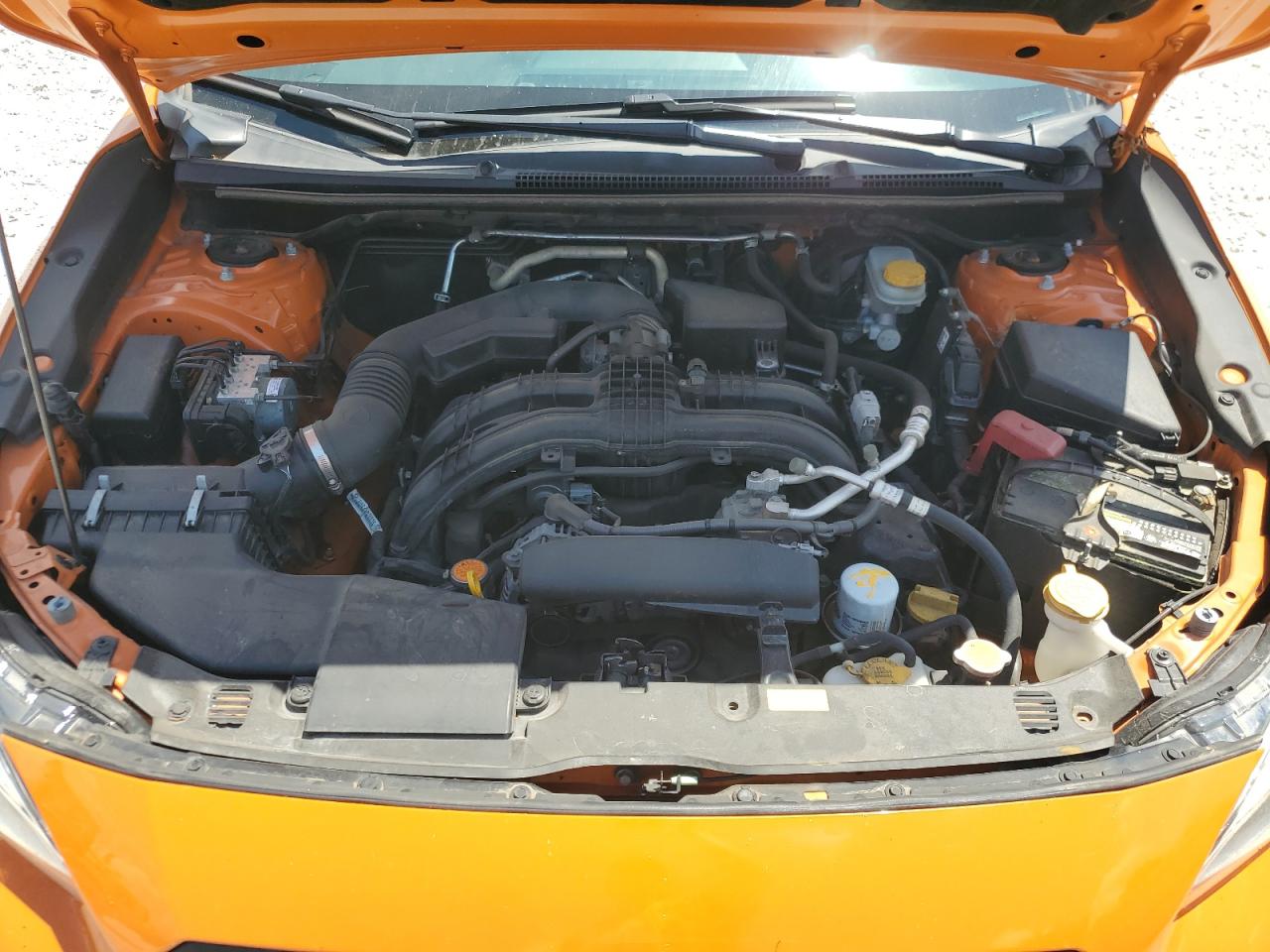 2018 Subaru Crosstrek Premium   Orange vin: JF2GTABC5JH305727