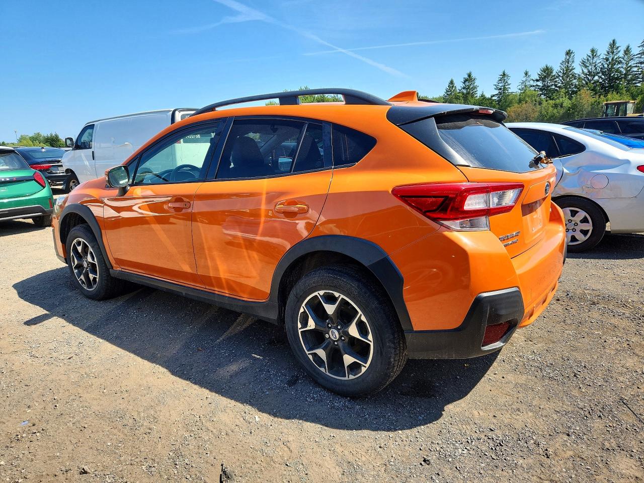 2018 Subaru Crosstrek Premium Orange vin: JF2GTABC6J9208868