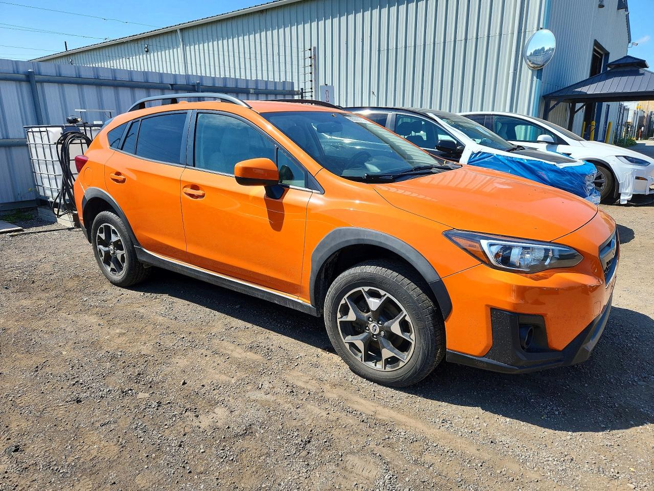 2018 Subaru Crosstrek Premium Orange vin: JF2GTABC6J9208868