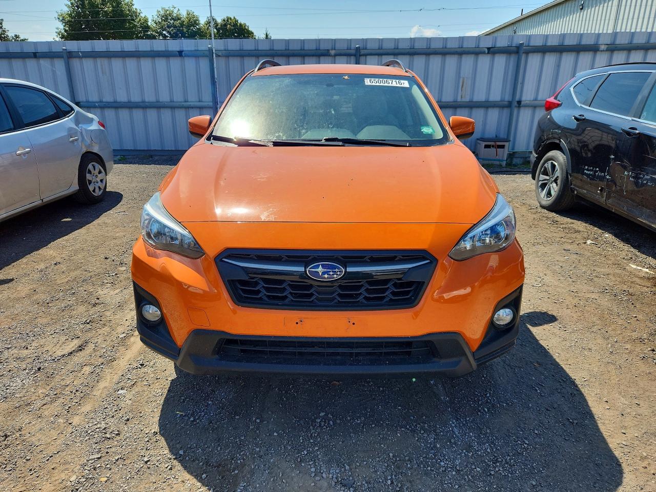 2018 Subaru Crosstrek Premium Orange vin: JF2GTABC6J9208868
