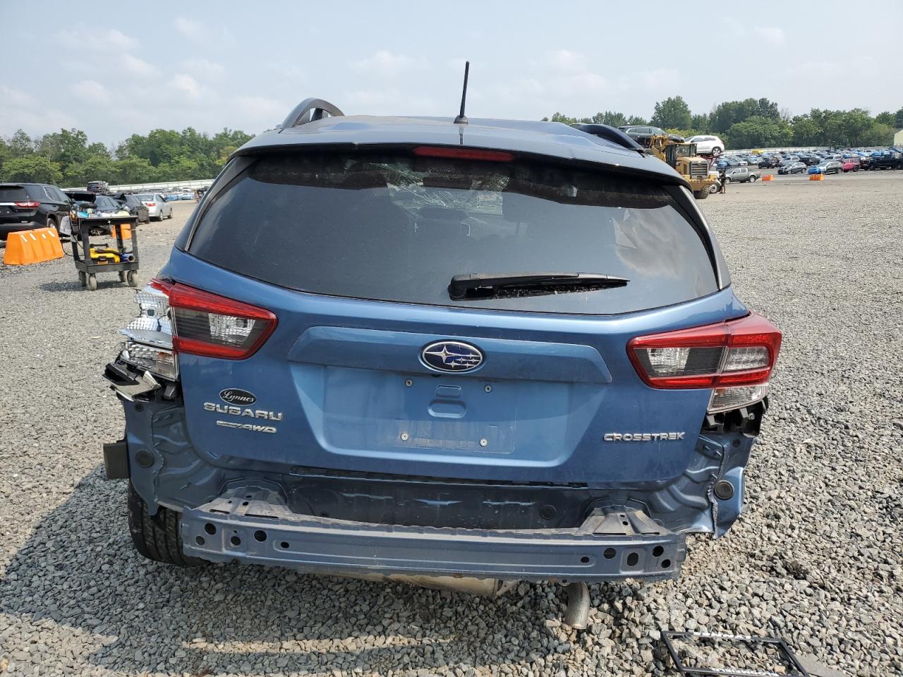 2021 Subaru Crosstrek Синий vin: JF2GTABC6MH259135