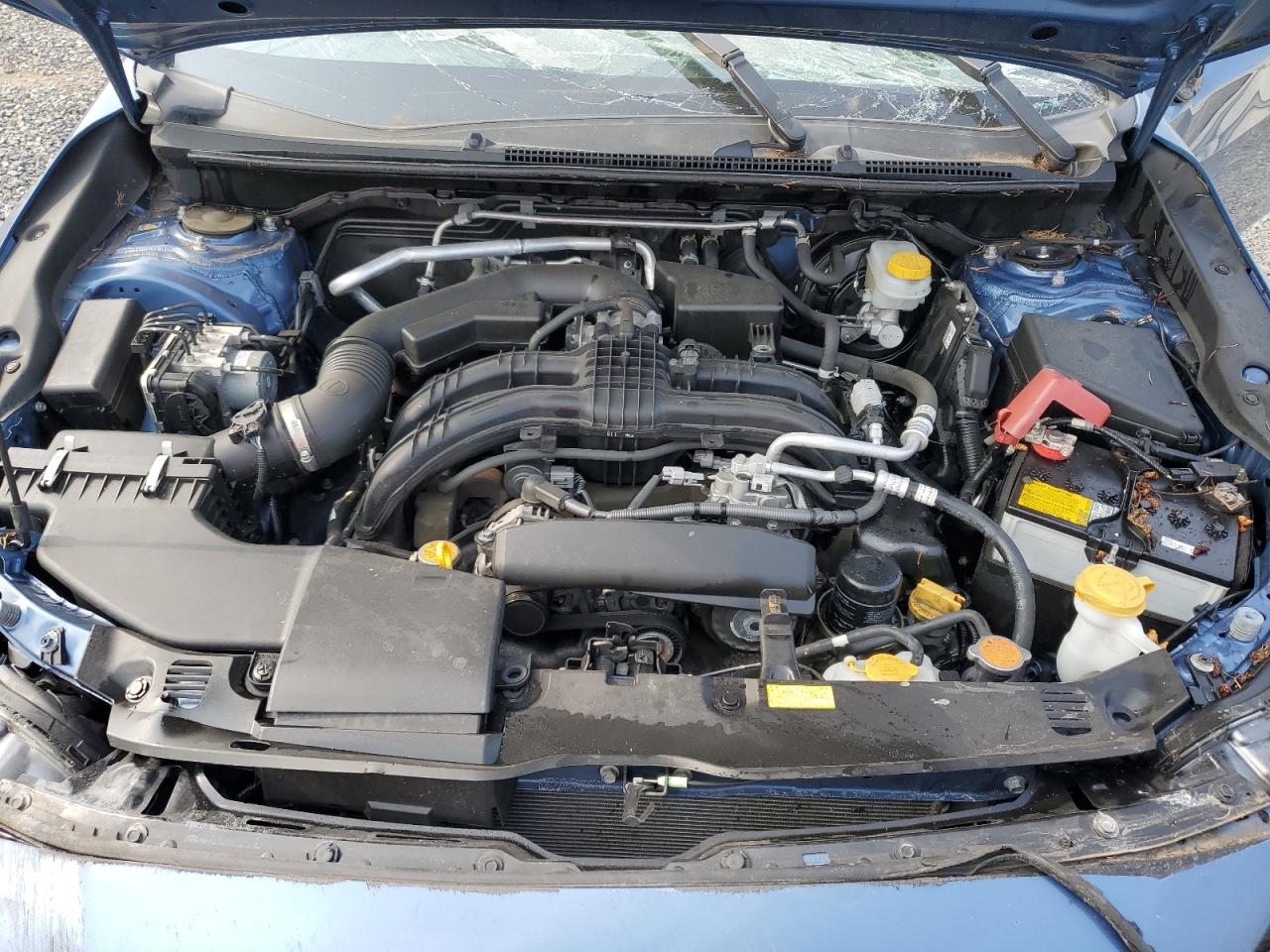2021 Subaru Crosstrek Синий vin: JF2GTABC6MH259135