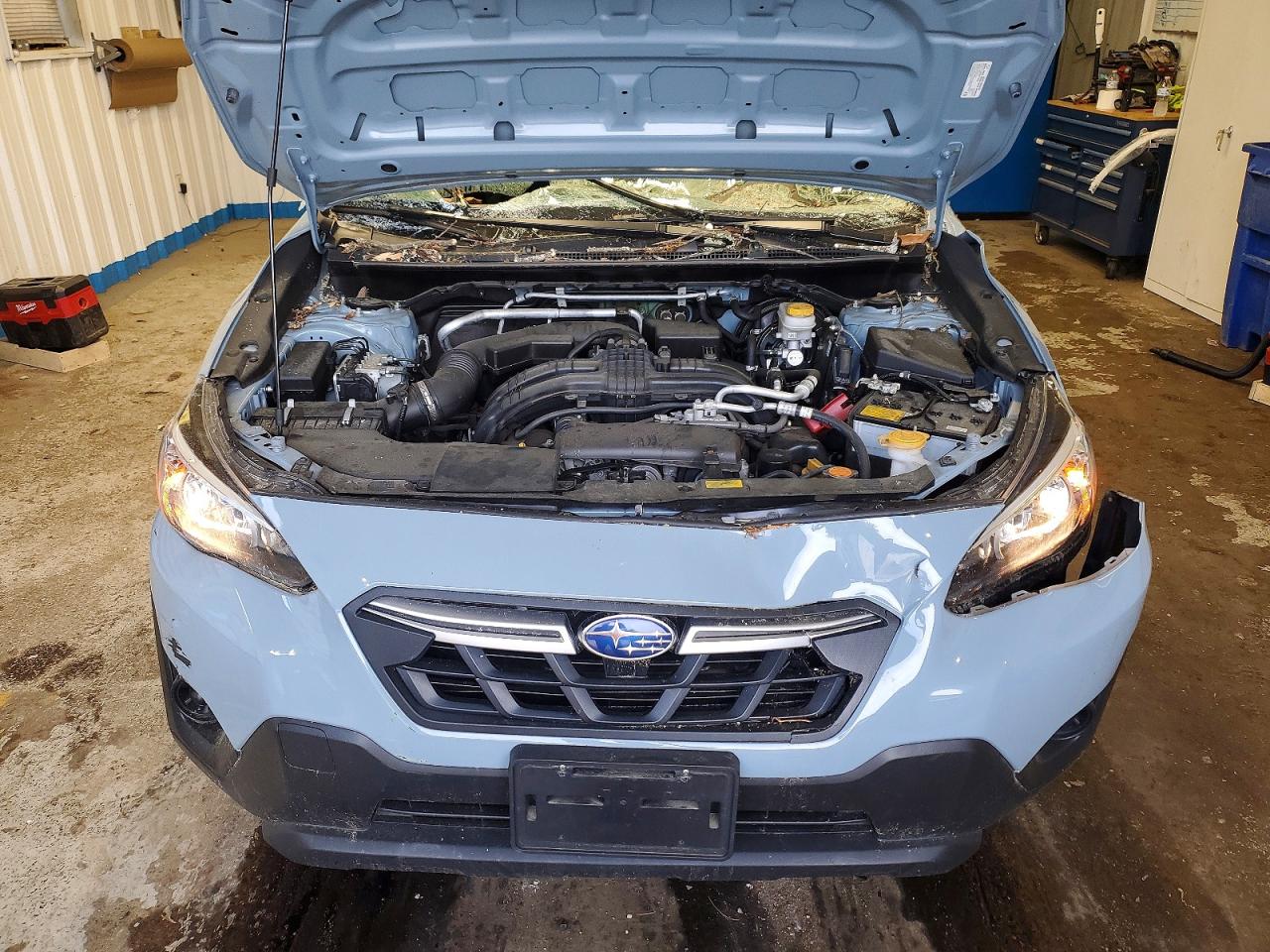 2023 Subaru Crosstrek Blue vin: JF2GTABC7PH263201