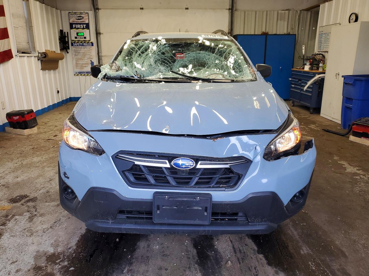 2023 Subaru Crosstrek Blue vin: JF2GTABC7PH263201
