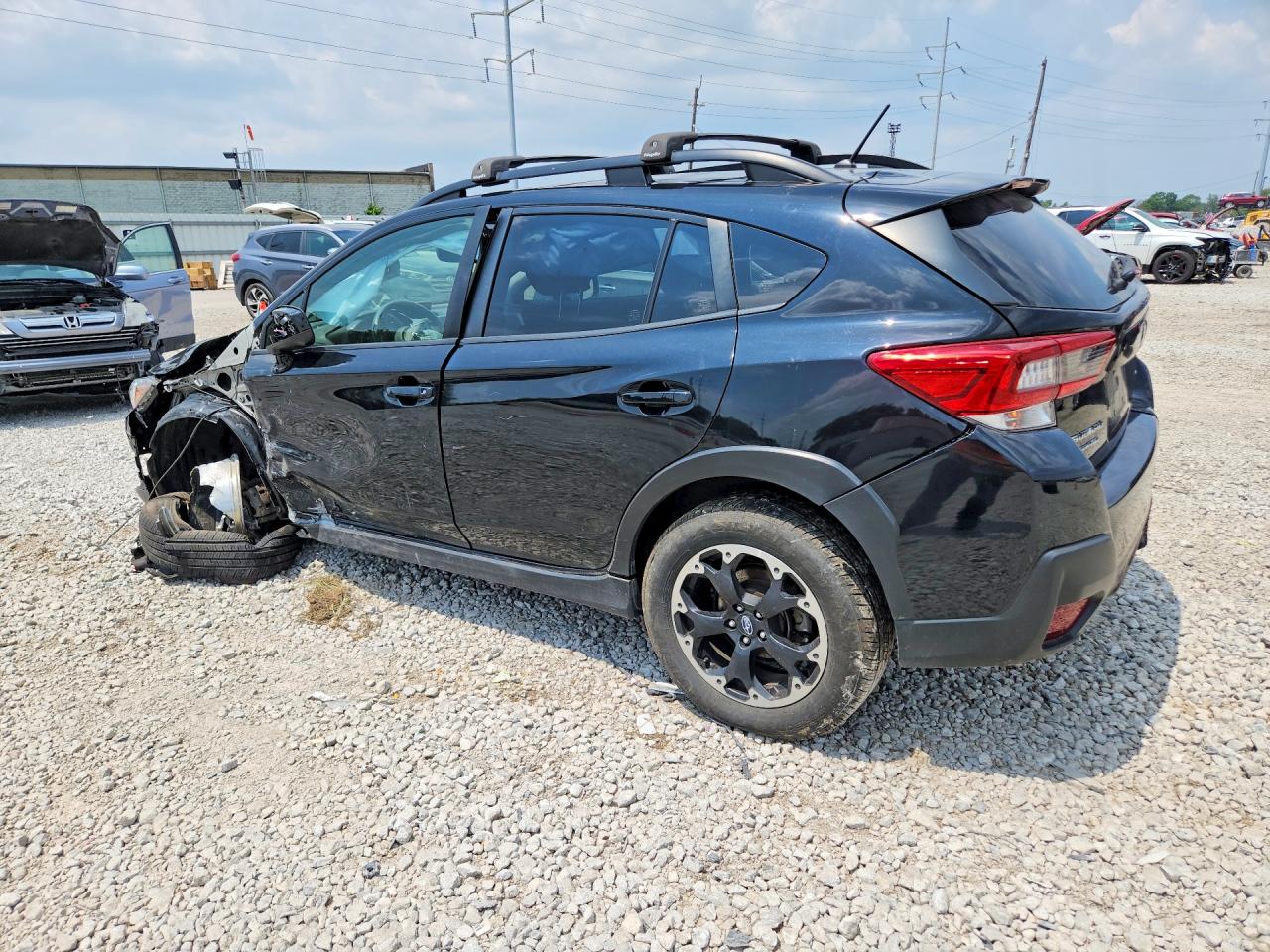 2023 Subaru Crosstrek Черный vin: JF2GTABC9P8284924