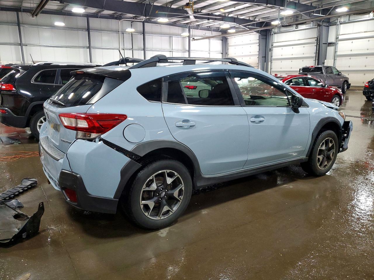 2019 Subaru Crosstrek Blue vin: JF2GTABCXKH207195