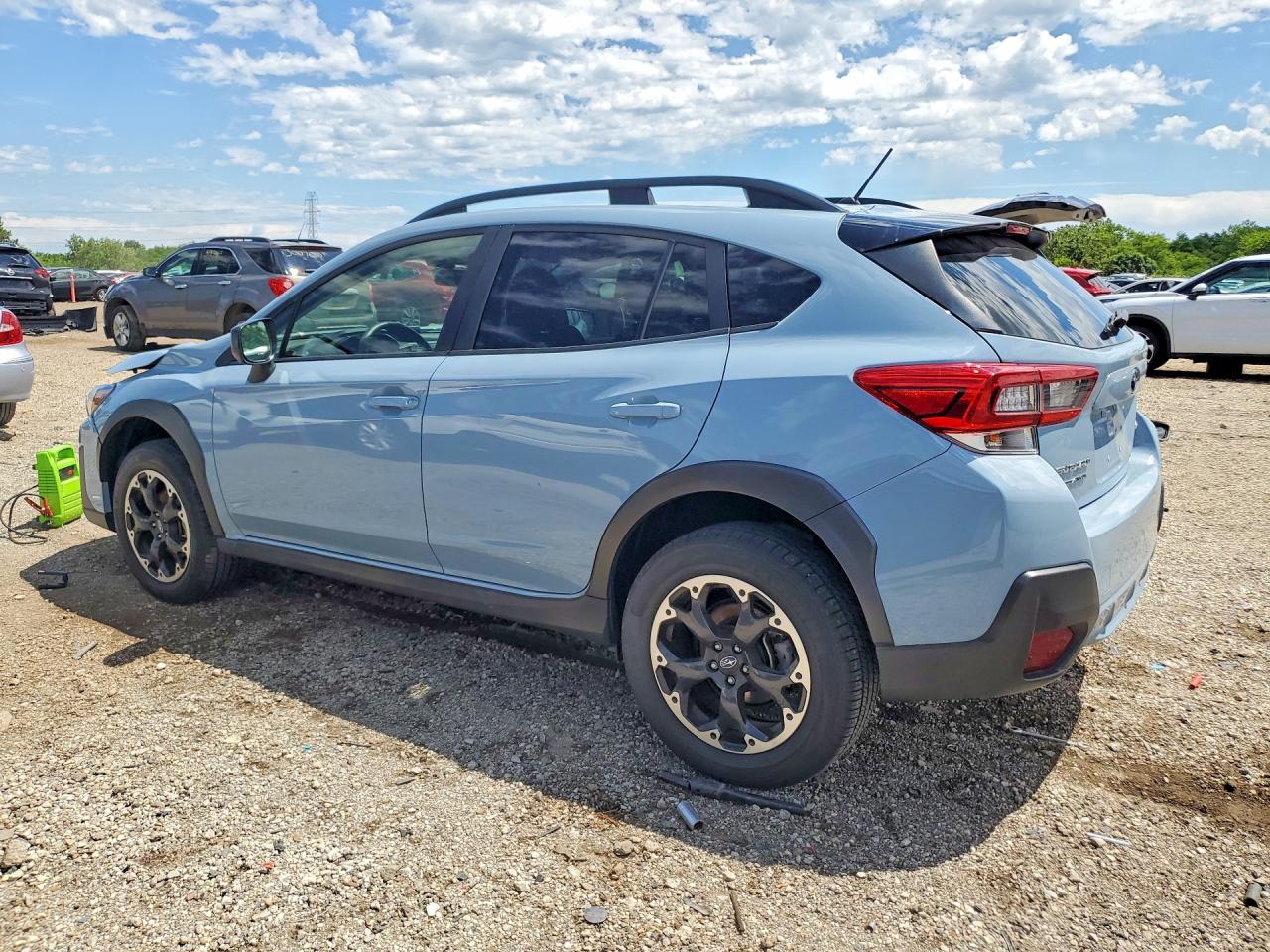 2023 Subaru Crosstrek Blue vin: JF2GTABCXP8241855