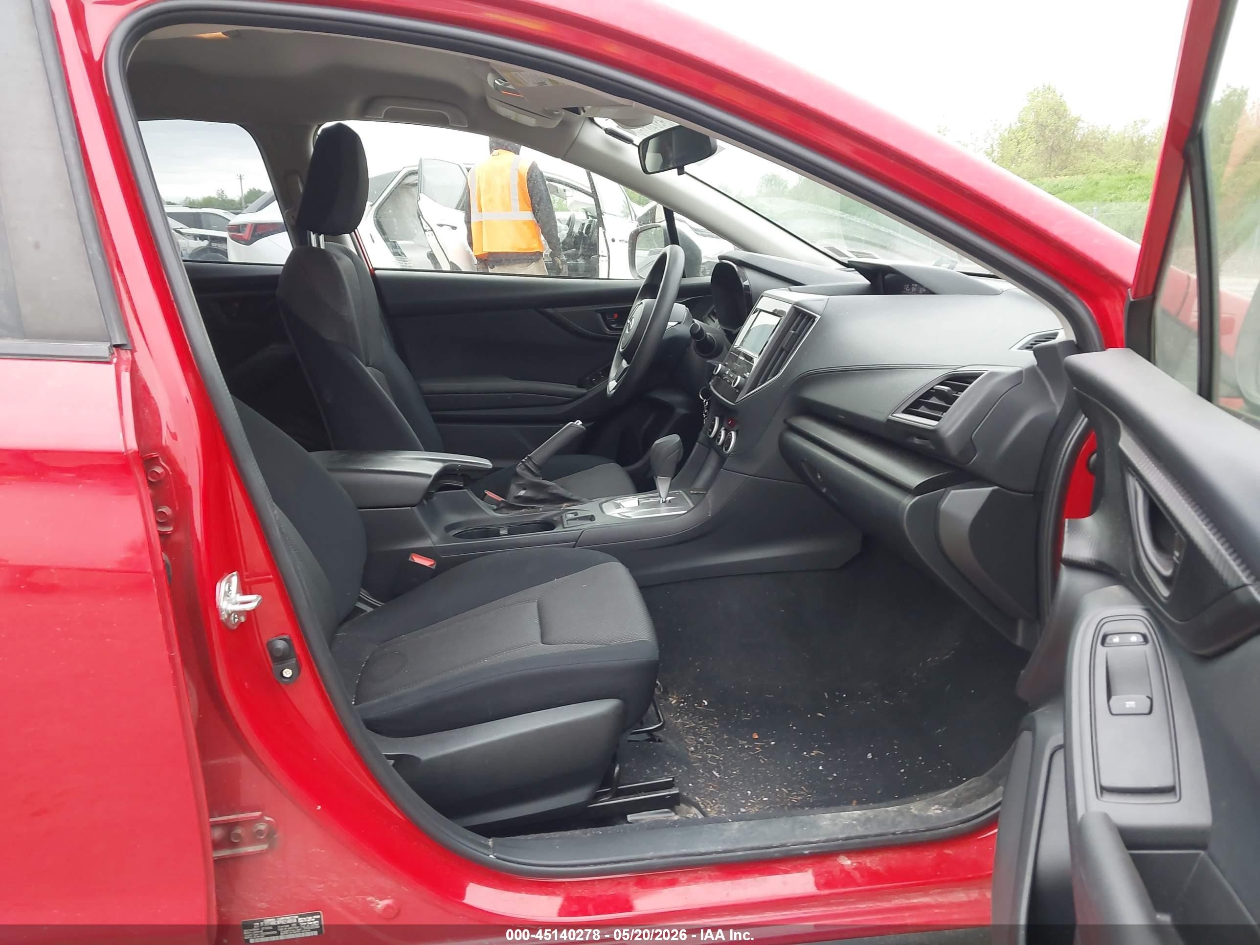 2023 Subaru Crosstrek Red vin: JF2GTABCXPH214834