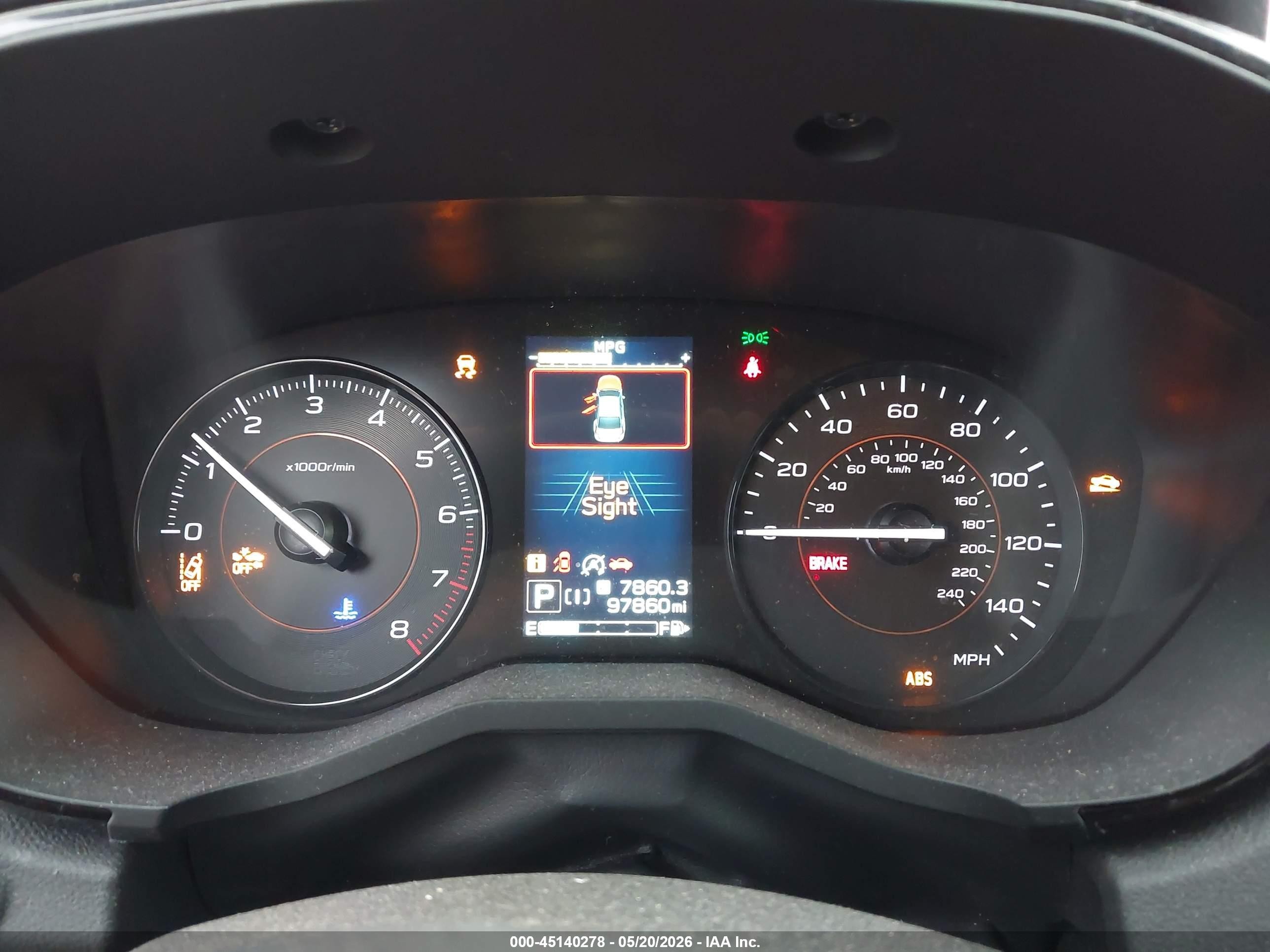 2023 Subaru Crosstrek Red vin: JF2GTABCXPH214834
