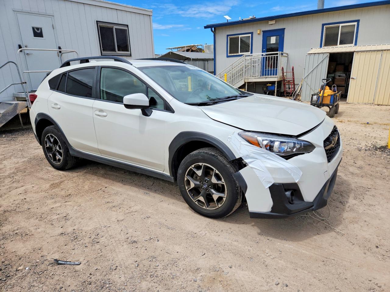 2019 Subaru Crosstrek Premium White vin: JF2GTACC0K8252869
