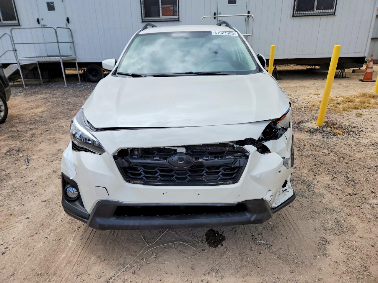2019 Subaru Crosstrek Premium White vin: JF2GTACC0K8252869