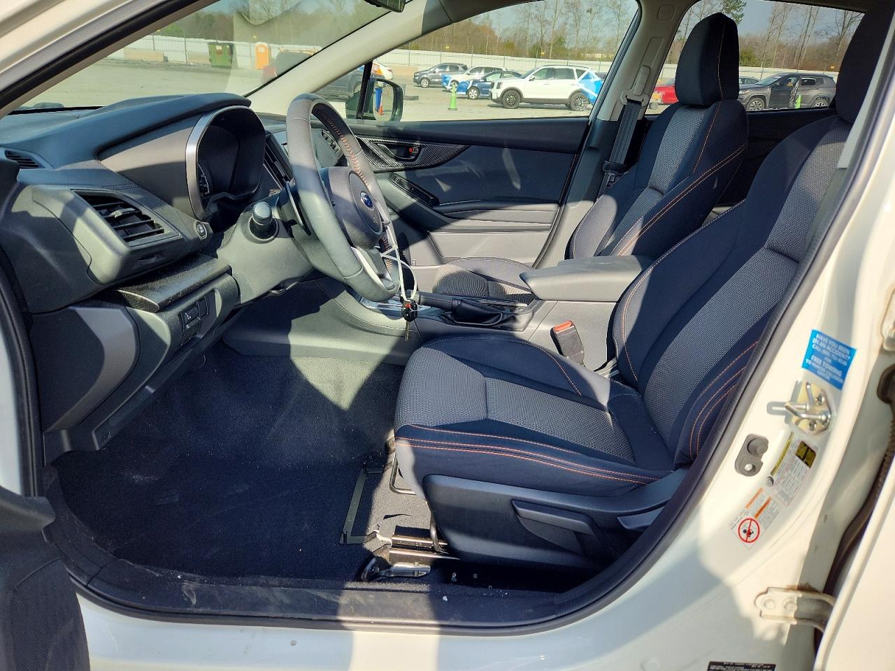 2019 Subaru Crosstrek Premium White vin: JF2GTACC0KH264097
