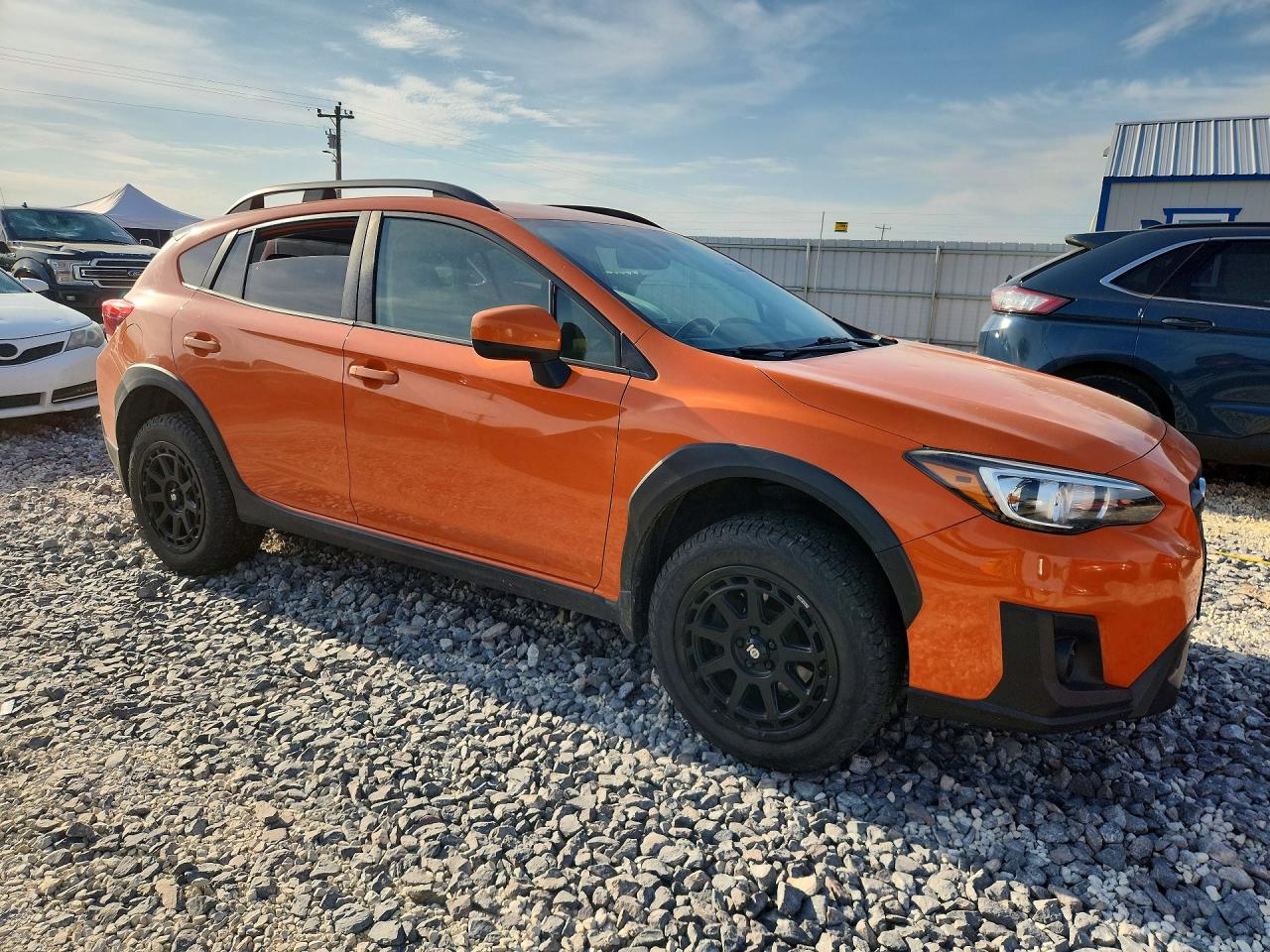 2019 Subaru Crosstrek Premium Orange vin: JF2GTACC0KH392923