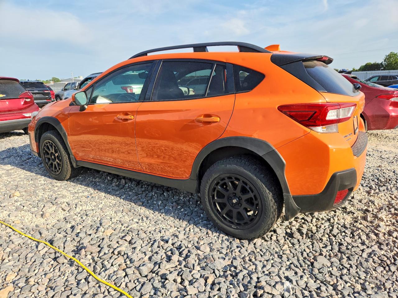 2019 Subaru Crosstrek Premium Orange vin: JF2GTACC0KH392923