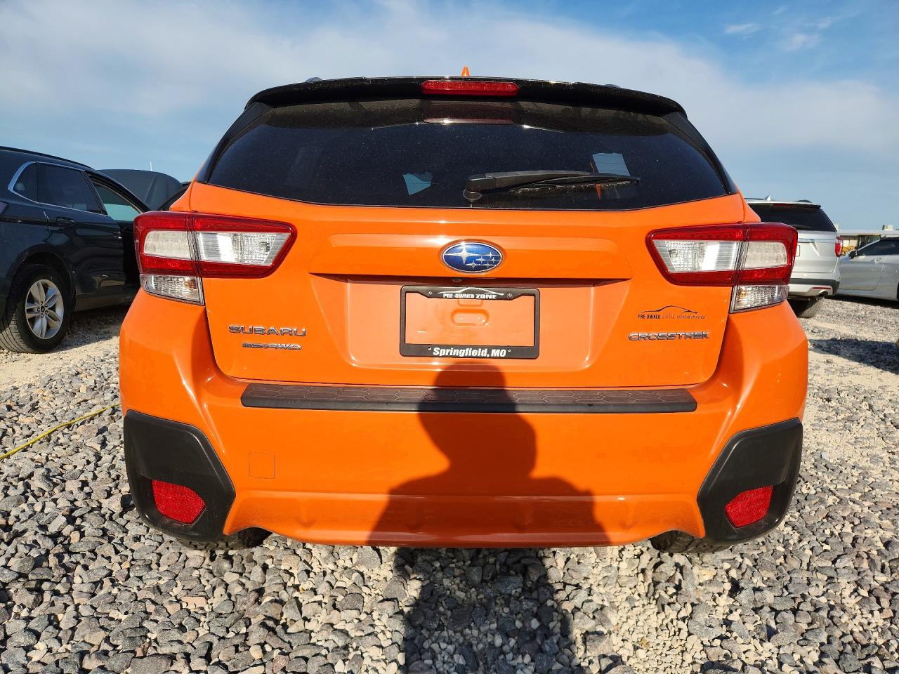 2019 Subaru Crosstrek Premium Orange vin: JF2GTACC0KH392923