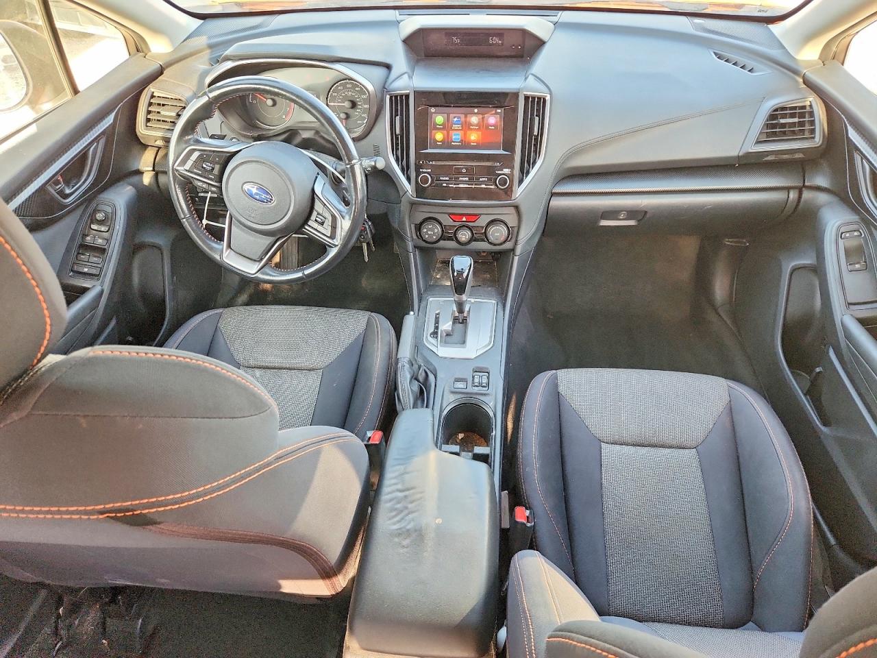 2019 Subaru Crosstrek Premium Orange vin: JF2GTACC0KH392923