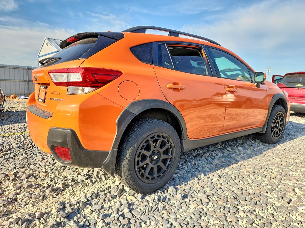 2019 Subaru Crosstrek Premium Orange vin: JF2GTACC0KH392923