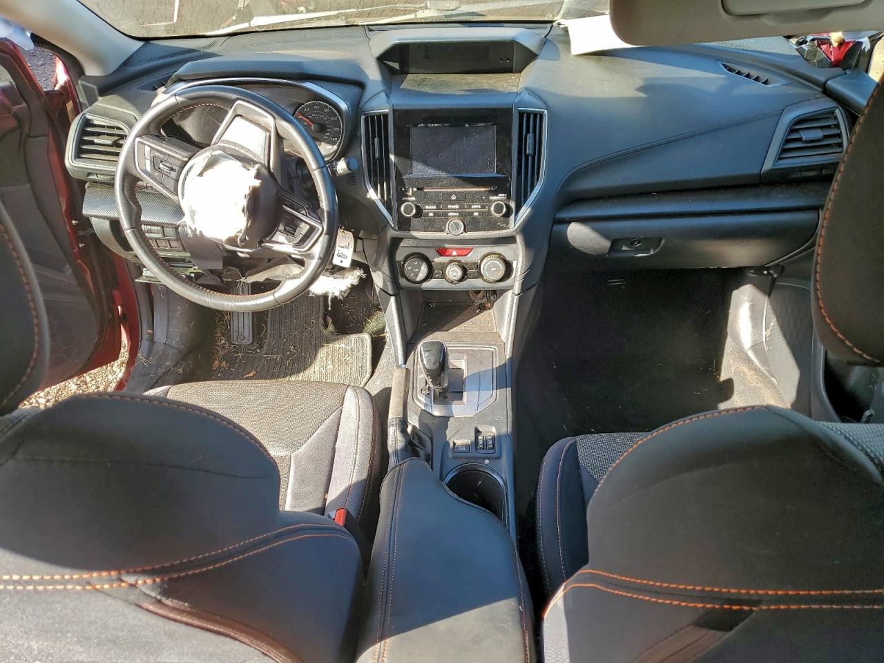 2019 Subaru Crosstrek Premium Burgundy vin: JF2GTACC1KH279949