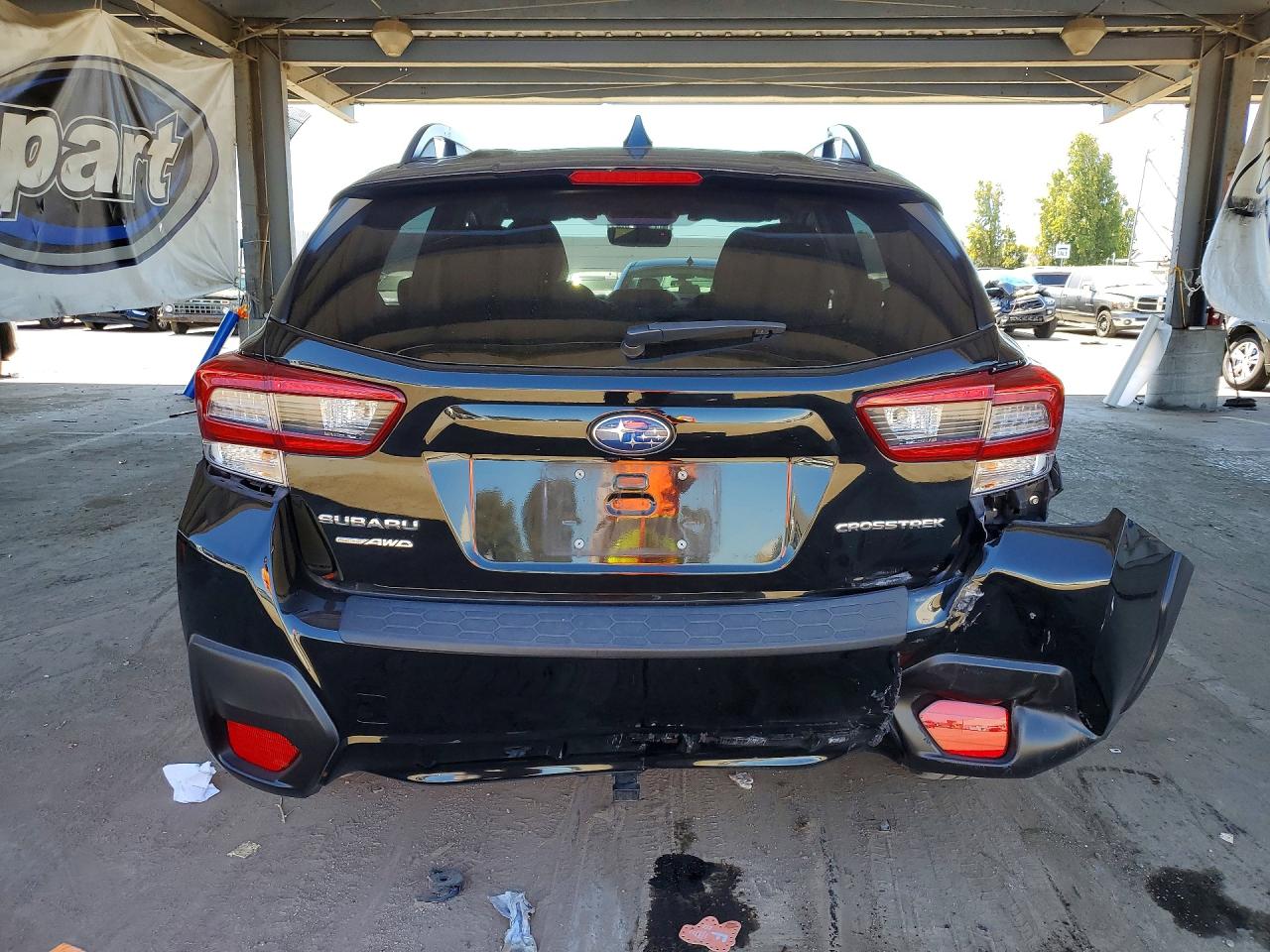 2023 Subaru Crosstrek Premium Black vin: JF2GTACC1P9328276