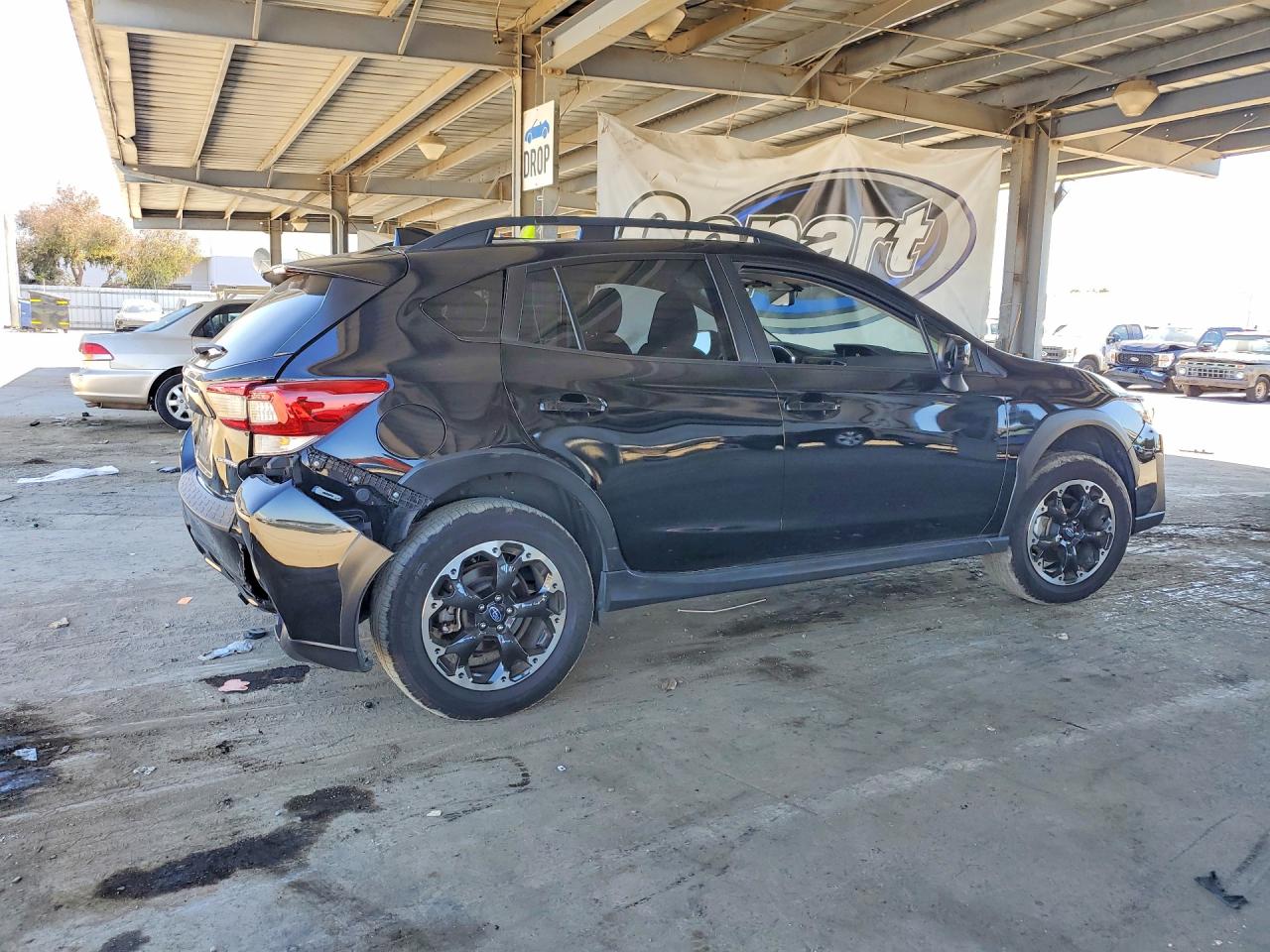 2023 Subaru Crosstrek Premium Black vin: JF2GTACC1P9328276