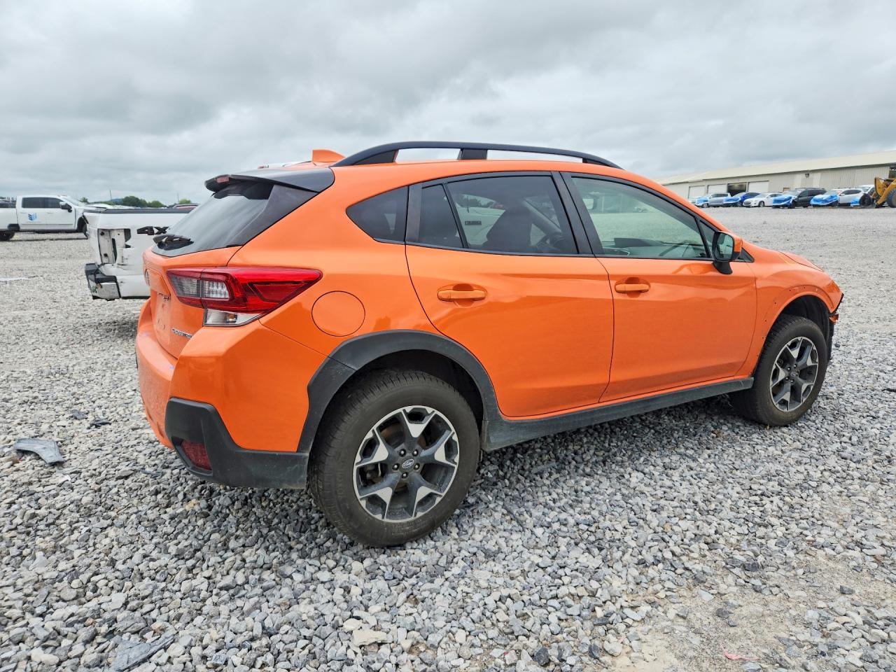 2020 Subaru Crosstrek Premium Orange vin: JF2GTACC2LG225924