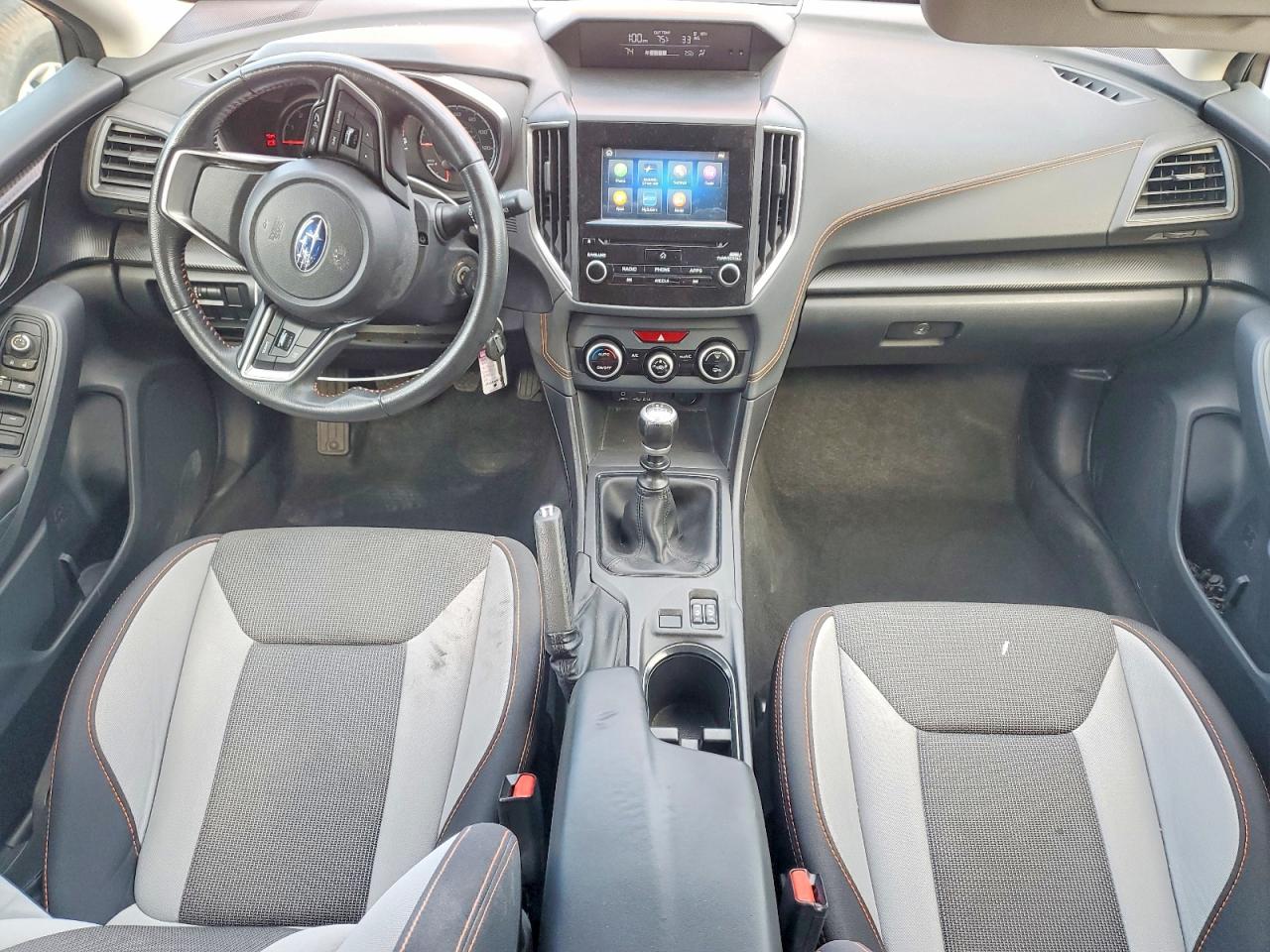 2020 Subaru Crosstrek Premium Orange vin: JF2GTACC2LG225924
