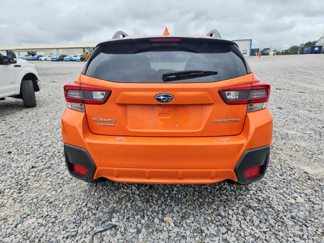 2020 Subaru Crosstrek Premium Orange vin: JF2GTACC2LG225924
