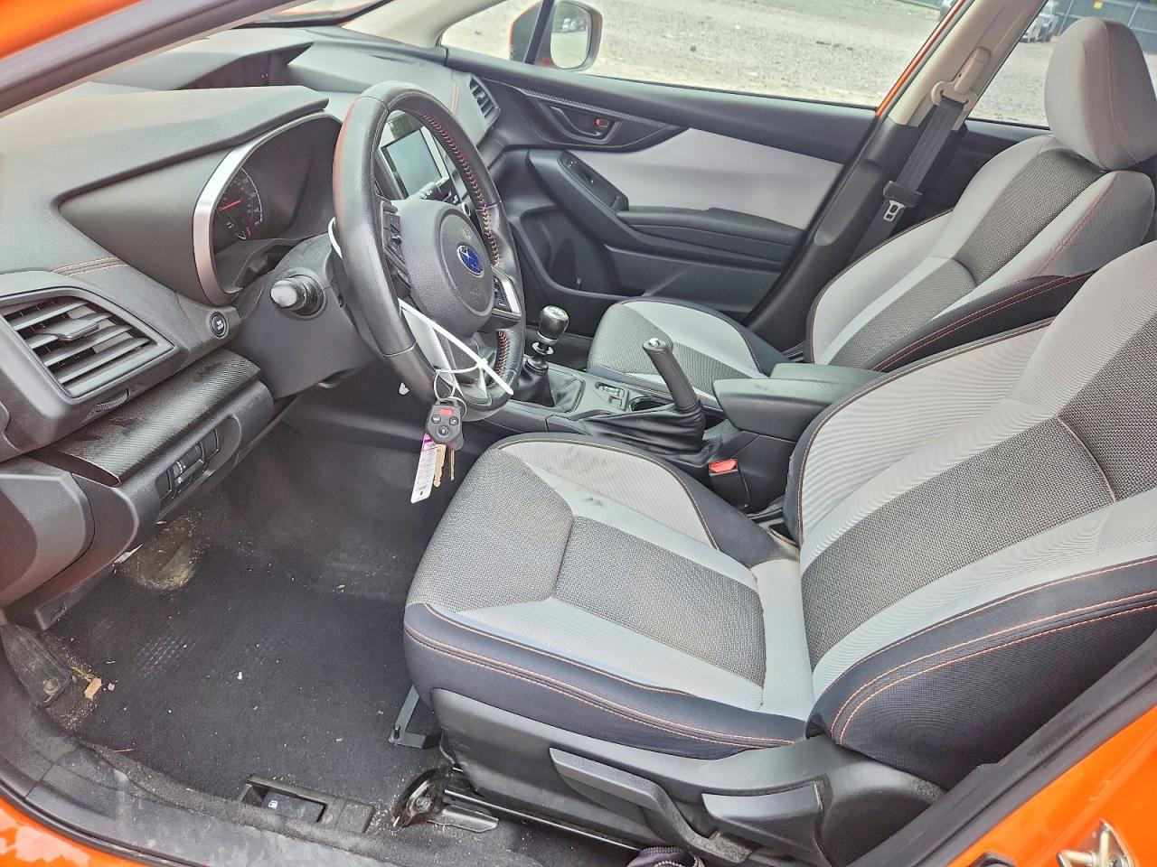 2020 Subaru Crosstrek Premium Orange vin: JF2GTACC2LG225924
