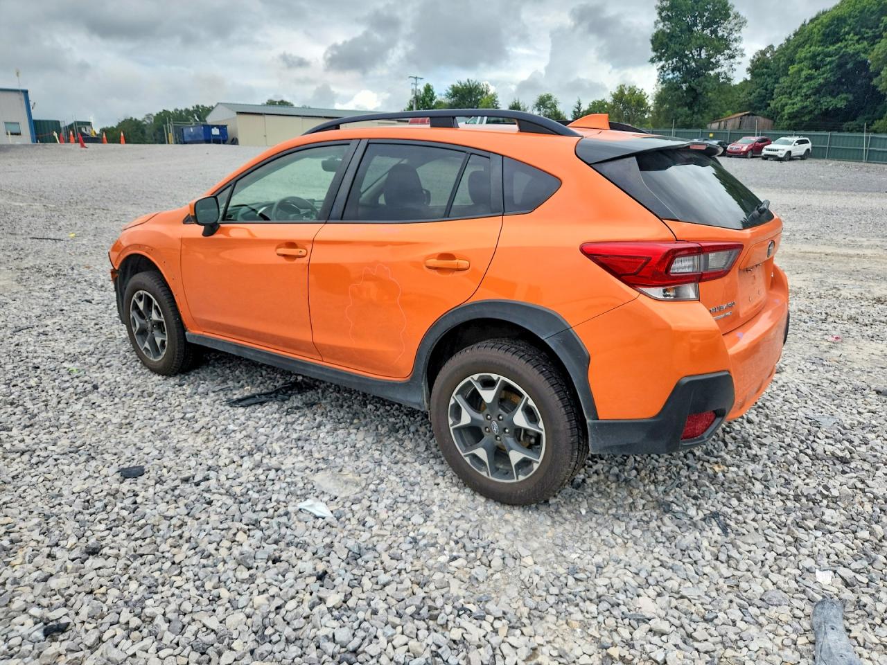 2020 Subaru Crosstrek Premium Orange vin: JF2GTACC2LG225924