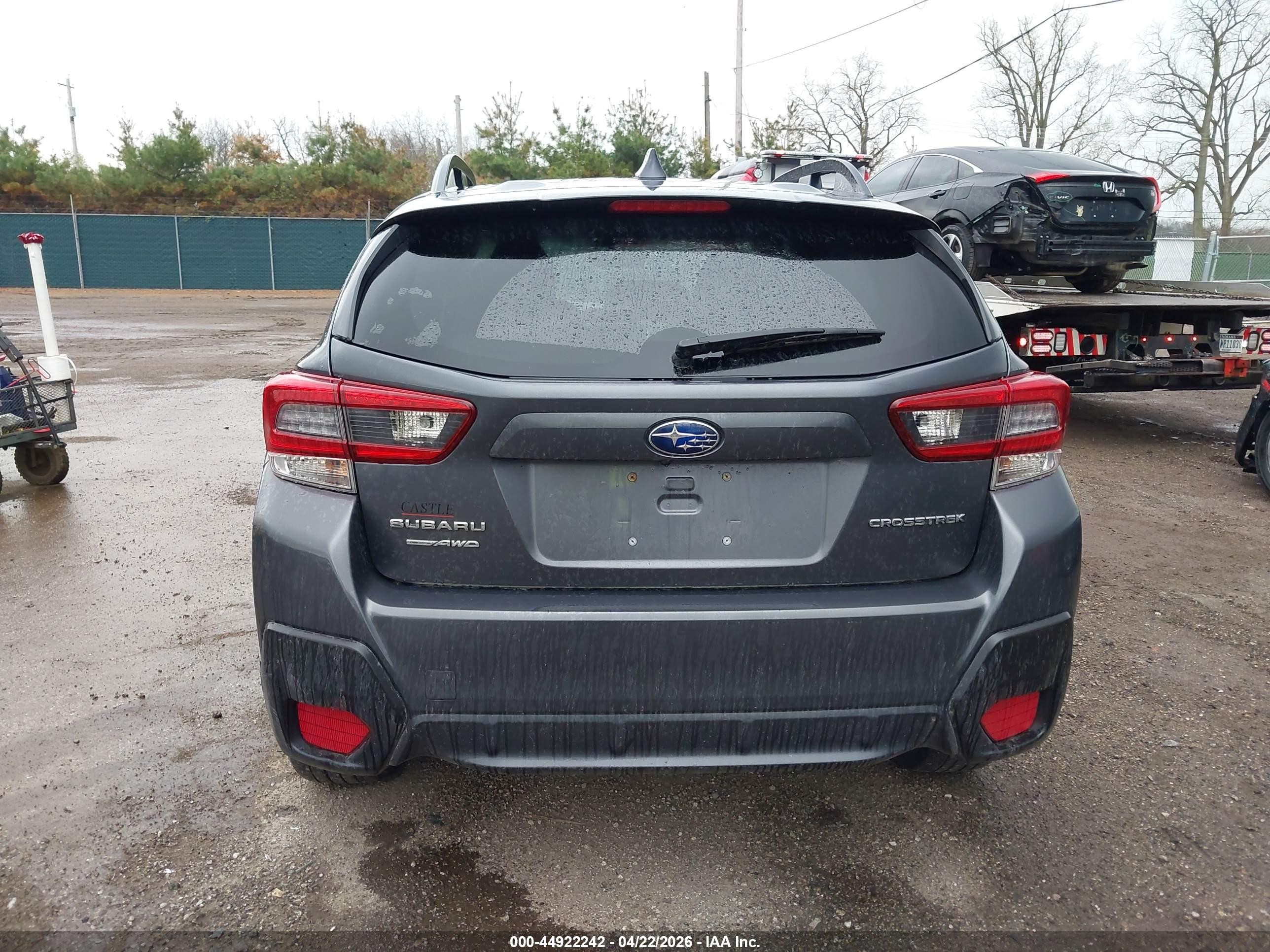 2022 Subaru Crosstrek Premium Gray vin: JF2GTACC2N9206507