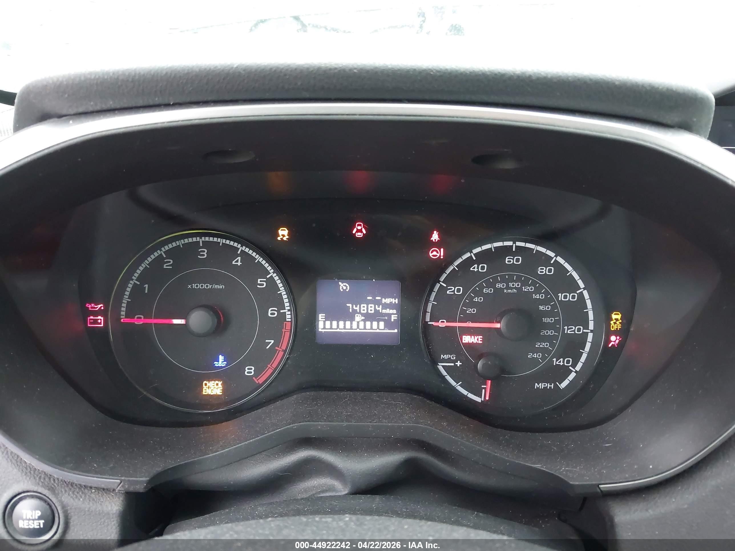 2022 Subaru Crosstrek Premium Gray vin: JF2GTACC2N9206507