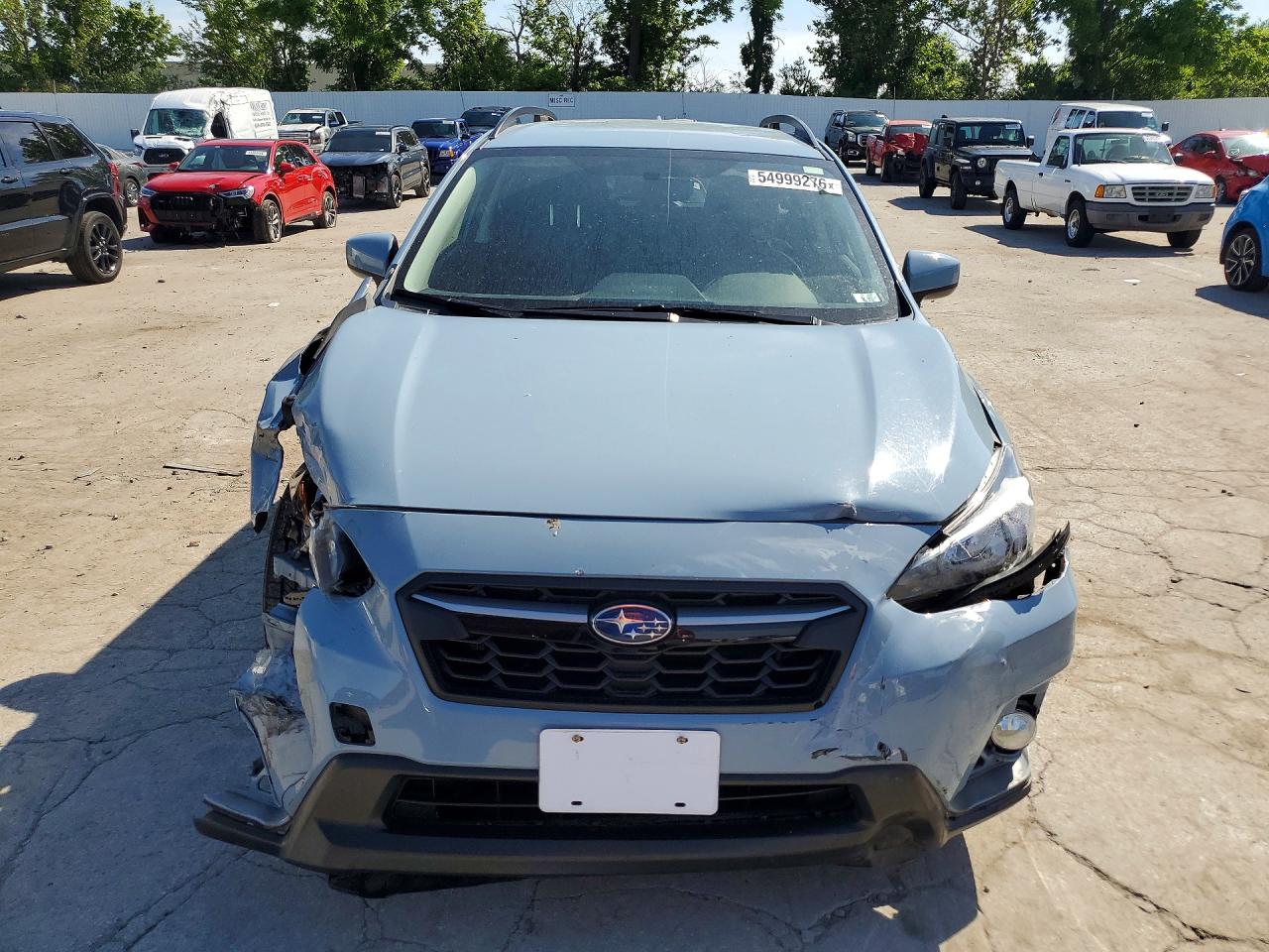 2019 Subaru Crosstrek Premium Blue vin: JF2GTACC4K8394187