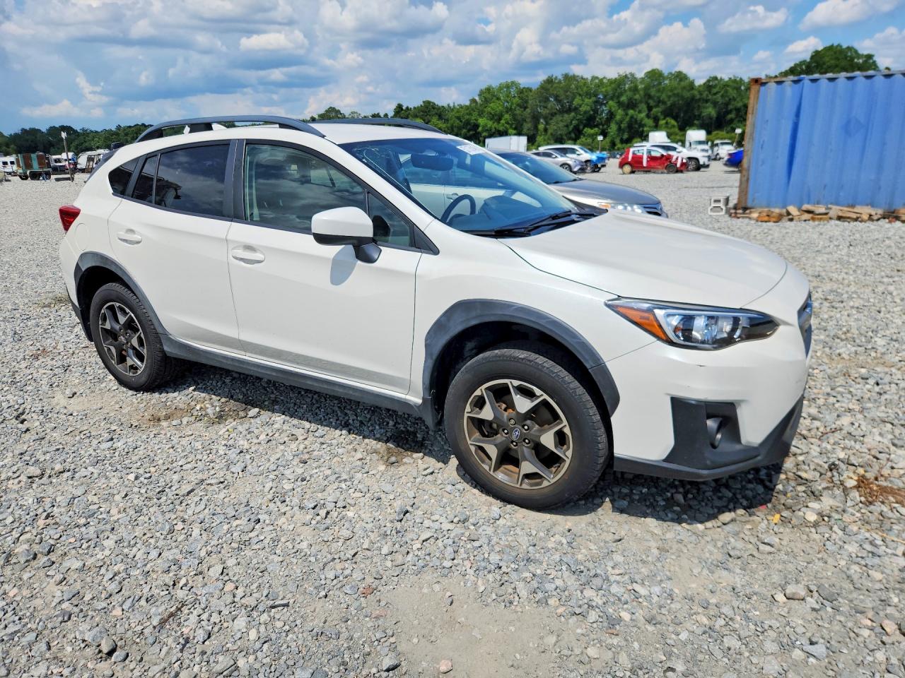 2019 Subaru Crosstrek Premium White vin: JF2GTACC5K8248171