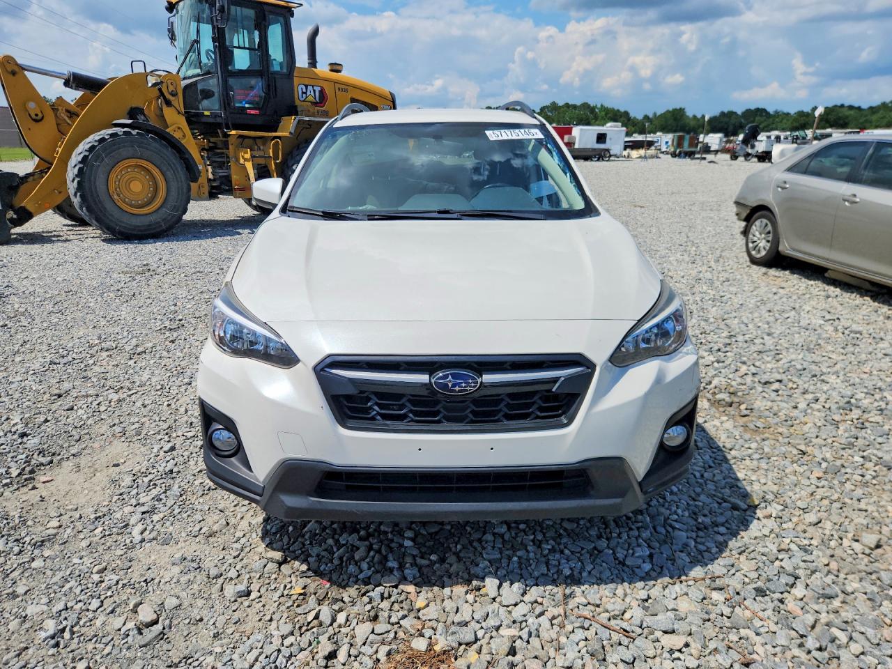 2019 Subaru Crosstrek Premium White vin: JF2GTACC5K8248171