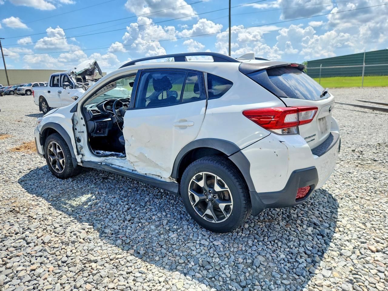 2019 Subaru Crosstrek Premium White vin: JF2GTACC5K8248171