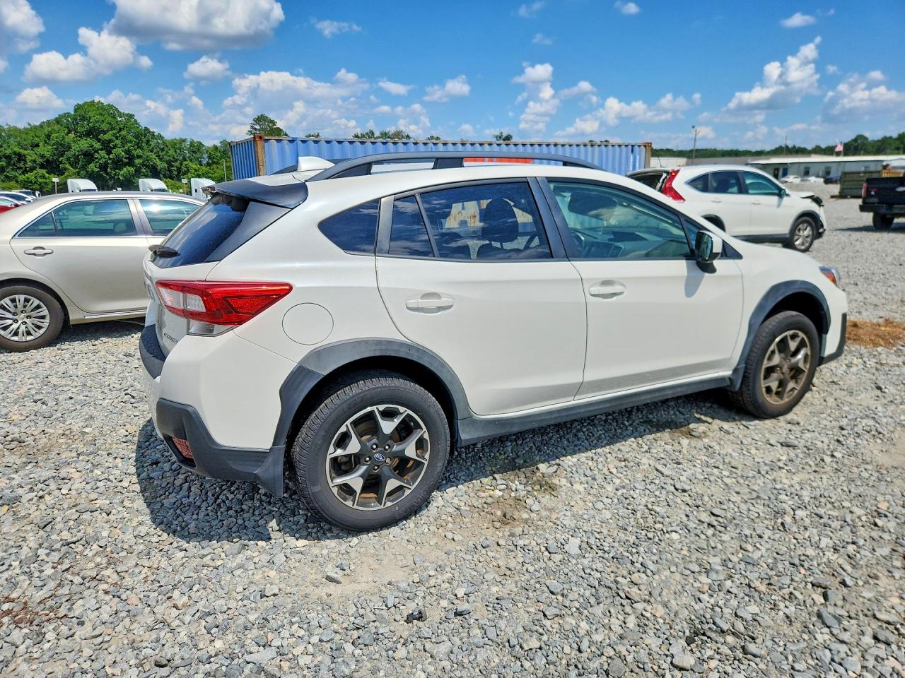 2019 Subaru Crosstrek Premium White vin: JF2GTACC5K8248171