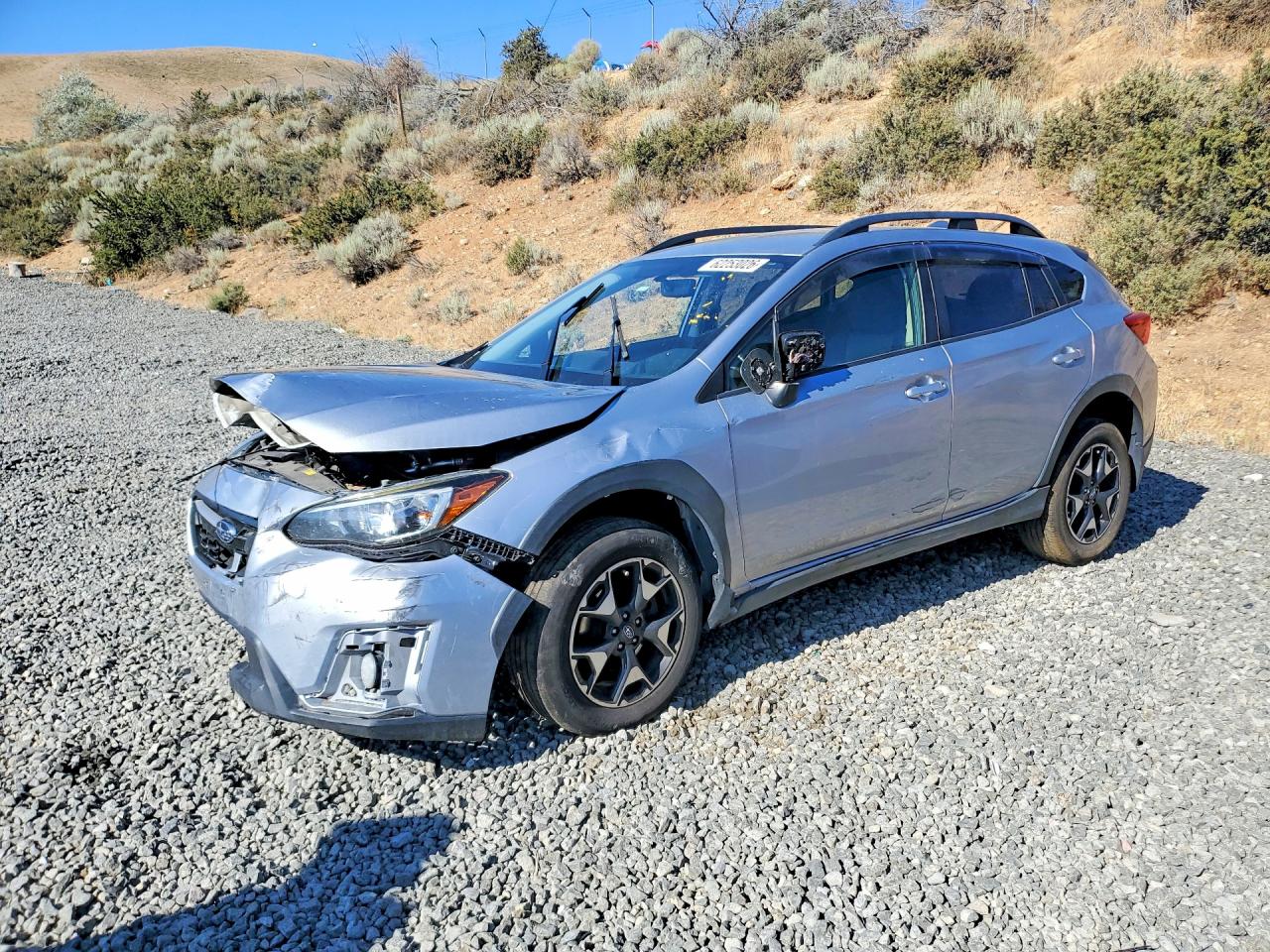 2019 Subaru Crosstrek Premium Silver vin: JF2GTACC5K8393176