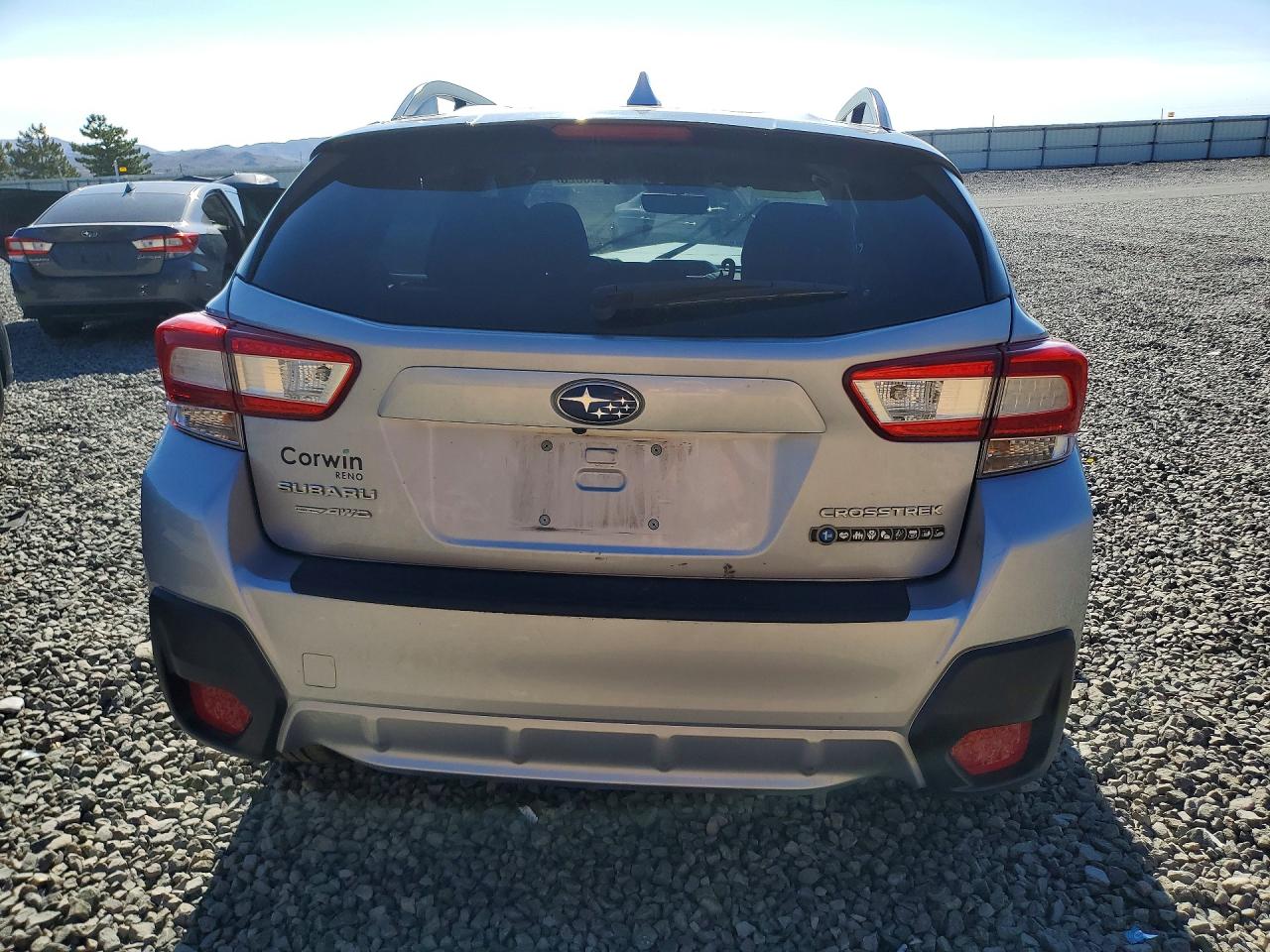 2019 Subaru Crosstrek Premium Silver vin: JF2GTACC5K8393176