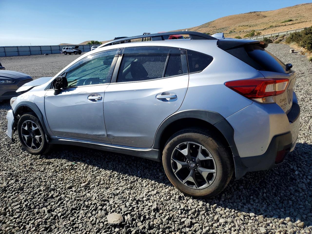 2019 Subaru Crosstrek Premium Silver vin: JF2GTACC5K8393176