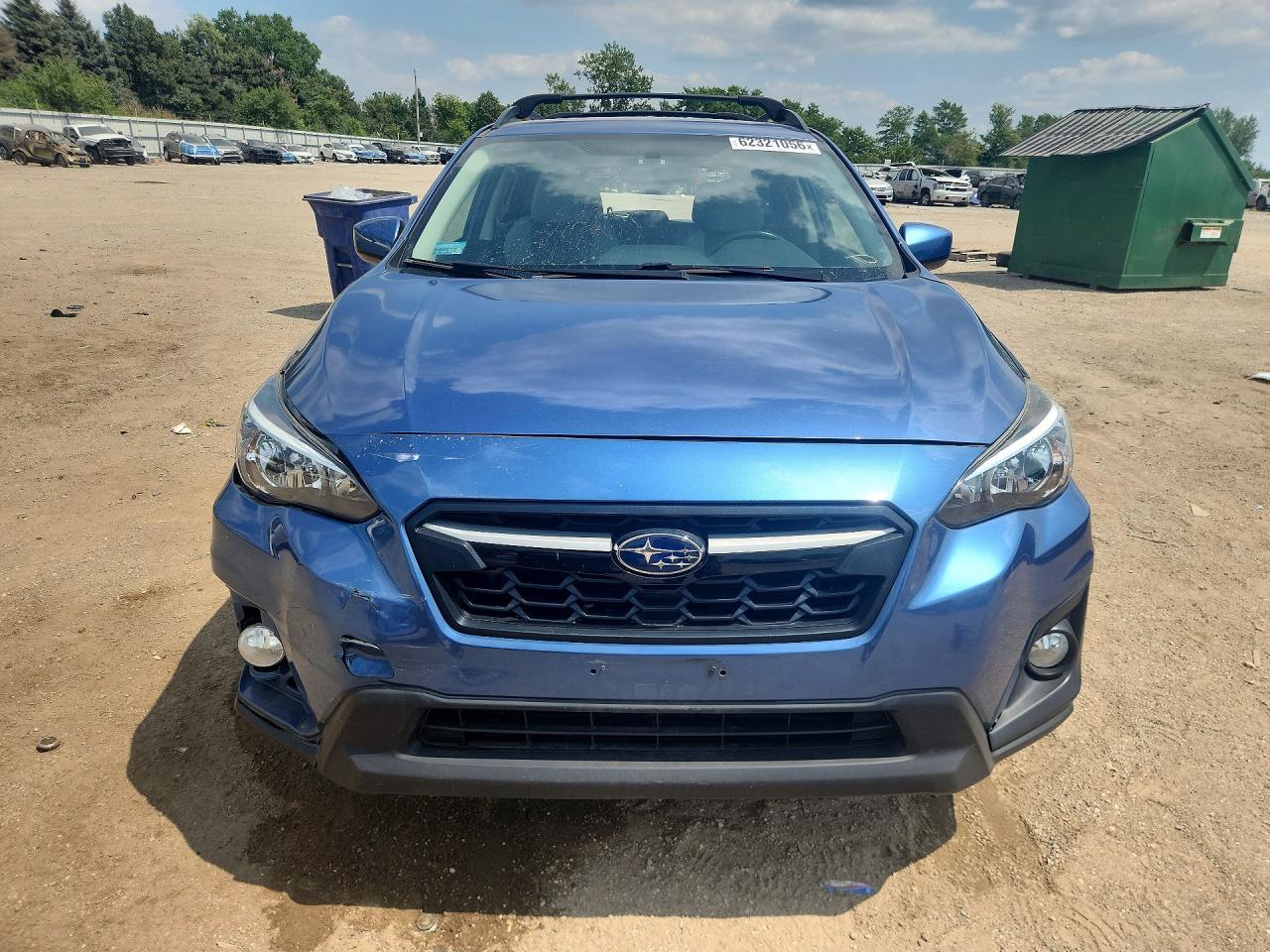 2019 Subaru Crosstrek Premium Синий vin: JF2GTACC5KH284782