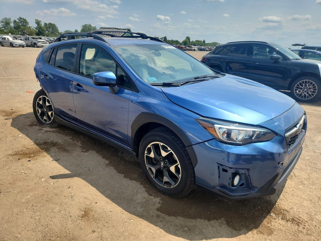 2019 Subaru Crosstrek Premium Синий vin: JF2GTACC5KH284782