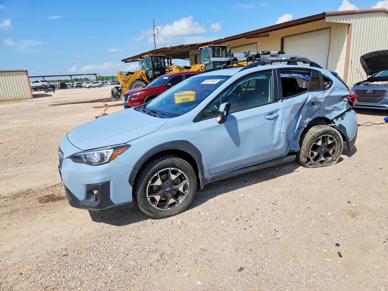 2019 Subaru Crosstrek Premium Blue vin: JF2GTACC7KH337725