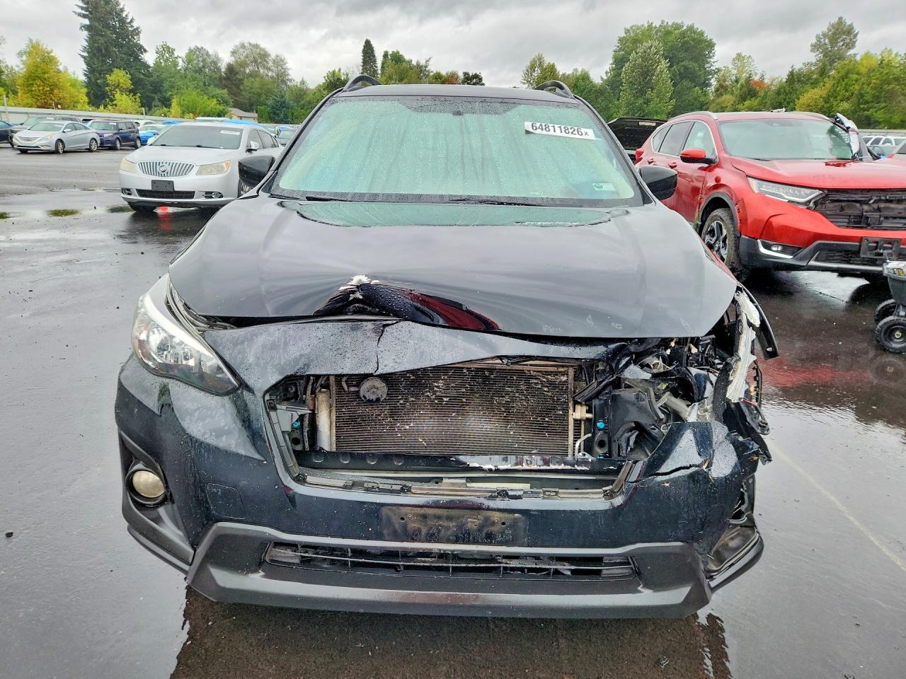 2019 Subaru Crosstrek Premium Black vin: JF2GTACC9K8249467