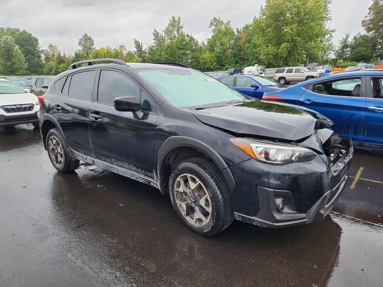 2019 Subaru Crosstrek Premium Black vin: JF2GTACC9K8249467