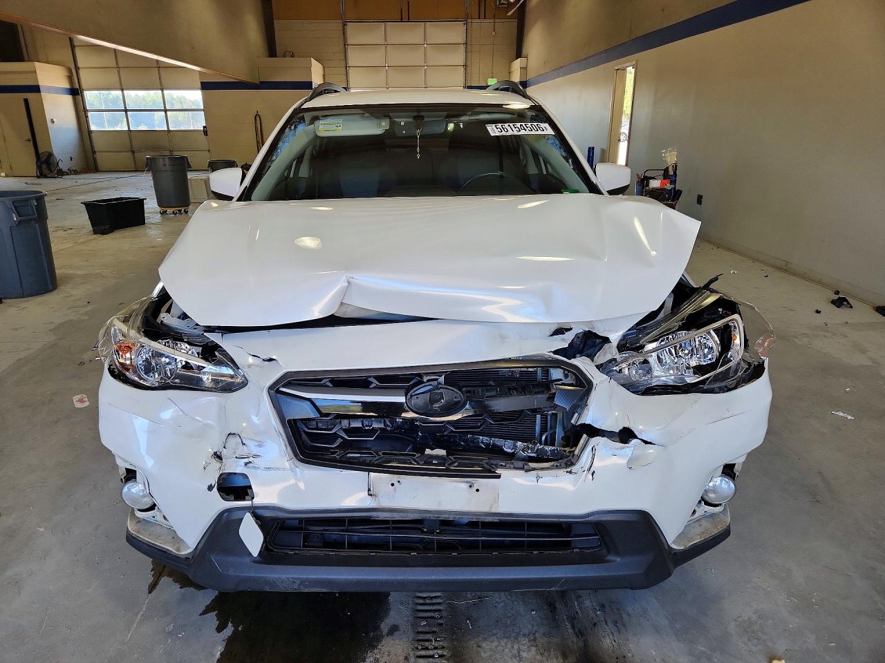 2019 Subaru Crosstrek Premium White vin: JF2GTACC9KH264714